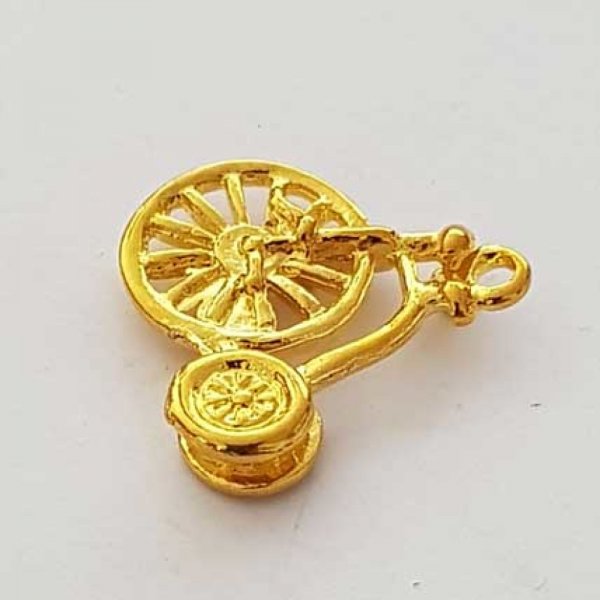 Breloque V&eacute;lo N&deg;02 Dor&eacute;