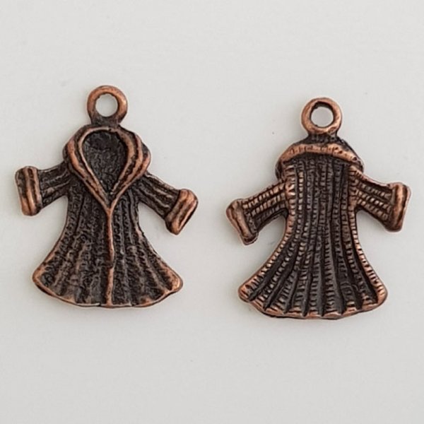 Charm Kleidungsst&uuml;ck Jacke Nr. 01 Kupfer.