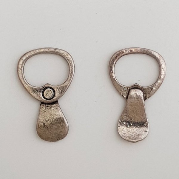 Dosenkapsel Charm Nr. 01 K&uuml;che Silber