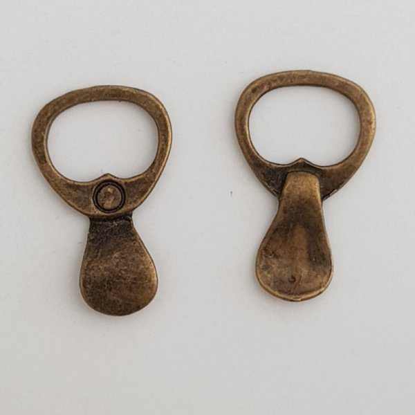 Charm Kapsel Dose Nr. 01 K&uuml;che Bronze