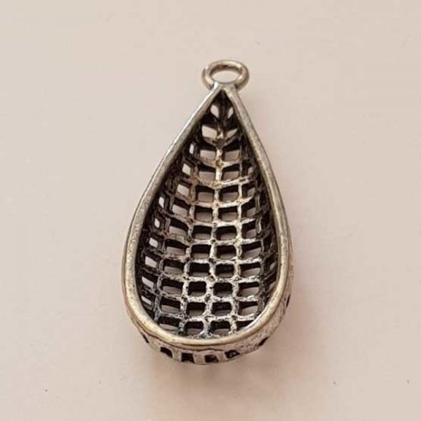 Breloque goutte N&deg;08-01 Argent