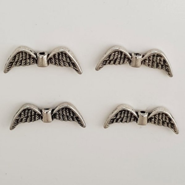 Fl&uuml;gel Charms Nr. 07 Silber