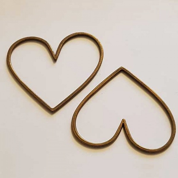 Breloques C&oelig;ur N&deg;50 Bronze