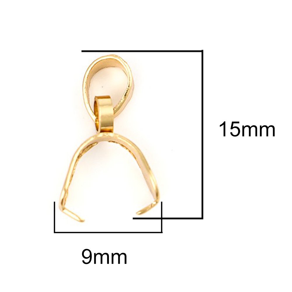 Edelstahl-Klemmleiste 3 x 15 mm vergoldet
