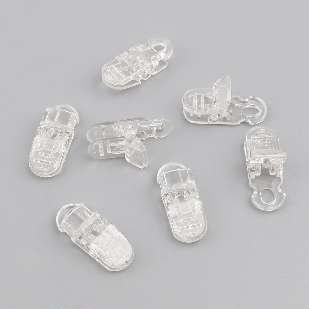 Clips Transparente Maske 3.3cm x 1.3cm x 10 Stück