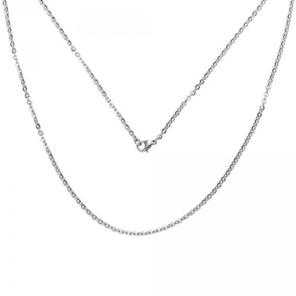 Halsband N&deg;06-03 aus rostfreiem Stahl Maschenweite Forcat 50 cm