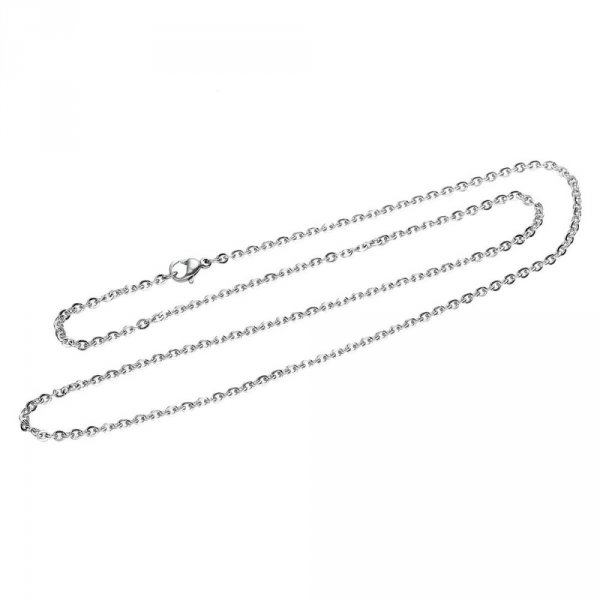 Halsband N&deg;06-03 aus rostfreiem Stahl Maschenweite Forcat 50 cm