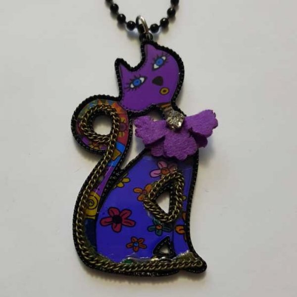 Collier chat N&deg;02