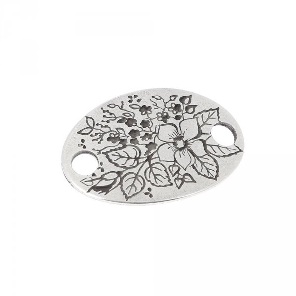 04 mm Zamak-Verbinder Nr. 01 Silber