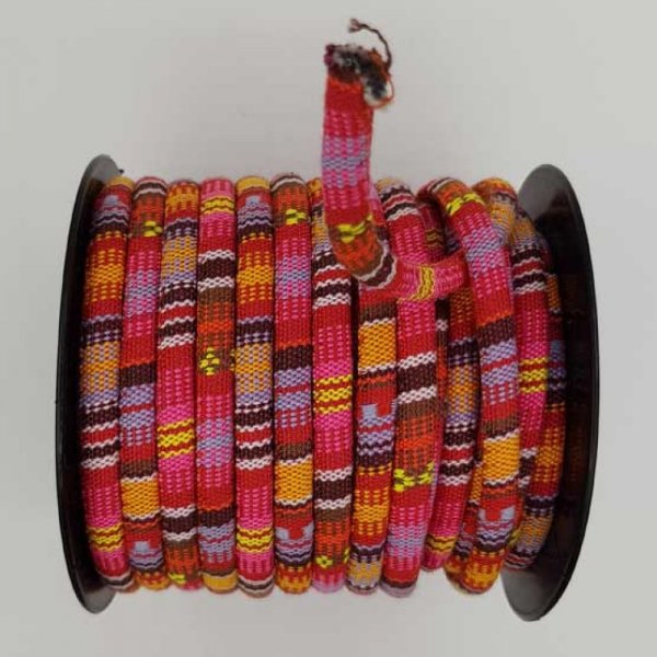 Spaghetti-Rundschnur Nr. 01 Rosa x 1 Meter