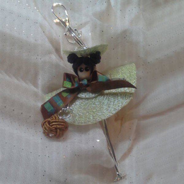 Puppenk&ouml;rper aus Metall Farbe Bronze 12.5 cm