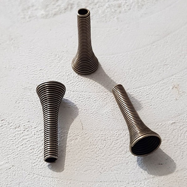 Coupelle Cone calotte Spirale N&deg;02 X 2 St&uuml;ck Kupfer.