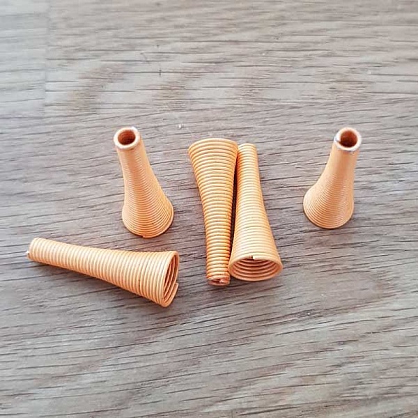 Coupelle Cone Kalotte Spirale N&deg;02 X 5 P Farbe 07.