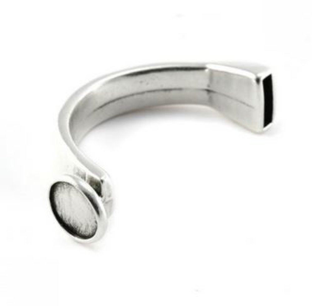 Halbes Armband aus Zamak 12 mm x 03 mm