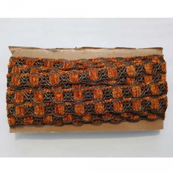 Dentelle Galon N&deg;02 Orange 20 mm