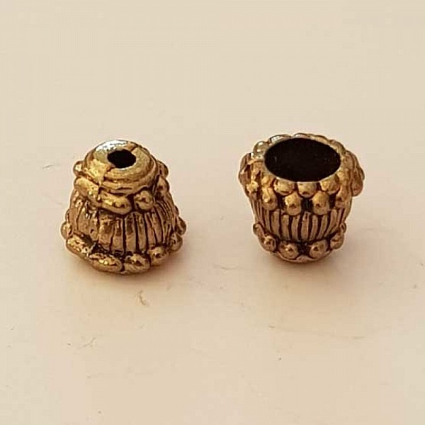 Embout calotte coupelle N&deg;19 Dor&eacute;