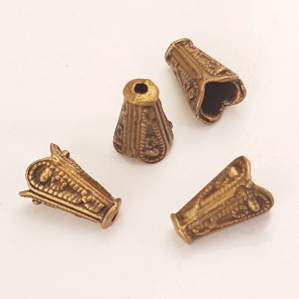 Kalottenansatz Sch&uuml;ssel Nr. 01 Bronze