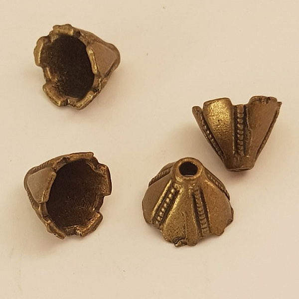 Kalottenansatz Sch&uuml;ssel Nr. 05 Bronze