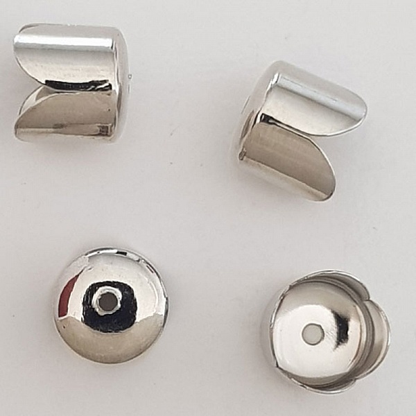 Kalottenansatz Sch&auml;lchen Nr. 06 Antiksilber