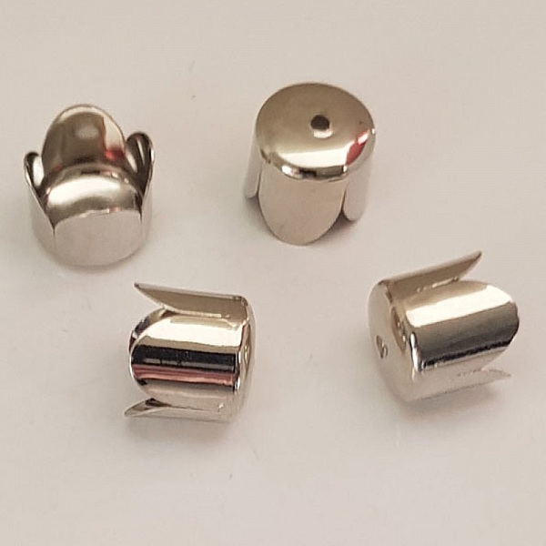 Kalottenansatz Sch&auml;lchen Nr. 06 Antiksilber