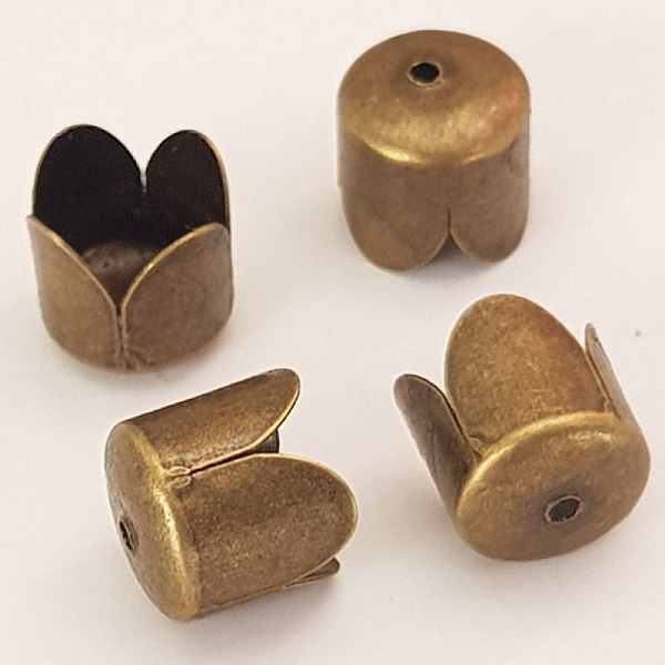 Kalottenansatz Sch&uuml;ssel Nr. 06 Bronze