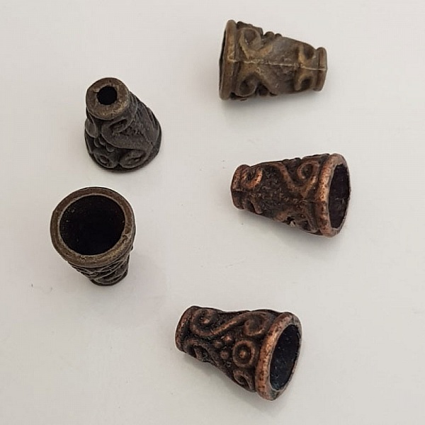 Kalottenansatz Sch&uuml;ssel Nr. 09 Kupfer