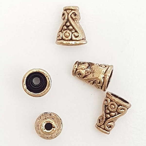 Kalottenansatz Sch&uuml;ssel Nr. 10 Bronze