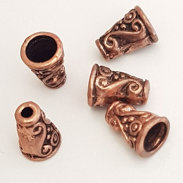 Kalottenansatz Sch&uuml;ssel Nr. 10 Kupfer