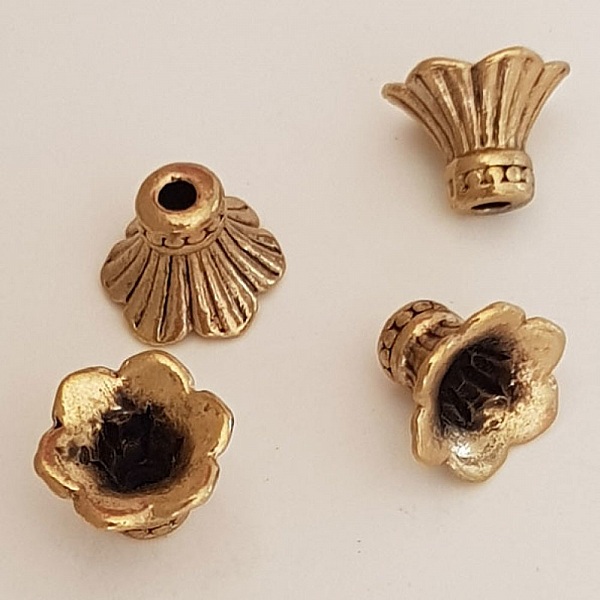 Kalottenansatz Sch&uuml;ssel Nr. 12 Bronze