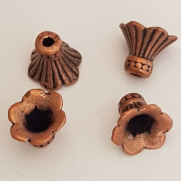 Kalottenansatz Sch&uuml;ssel Nr. 12 Kupfer