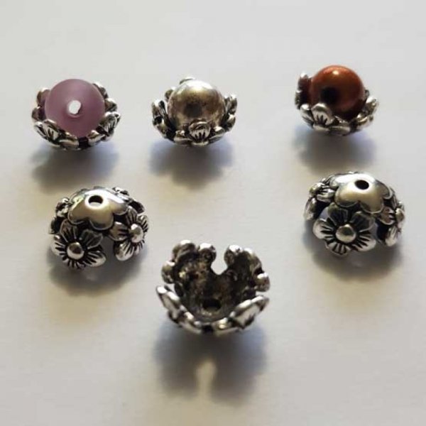 Kalottenspitze Sch&uuml;ssel Nr. 17 Silber