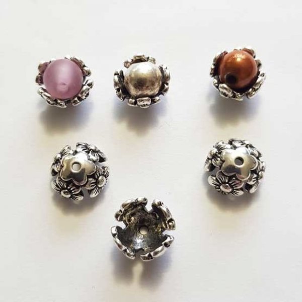 Kalottenspitze Sch&uuml;ssel Nr. 17 Silber