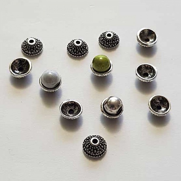 Kalottenspitze Sch&uuml;ssel Nr. 18 Silber