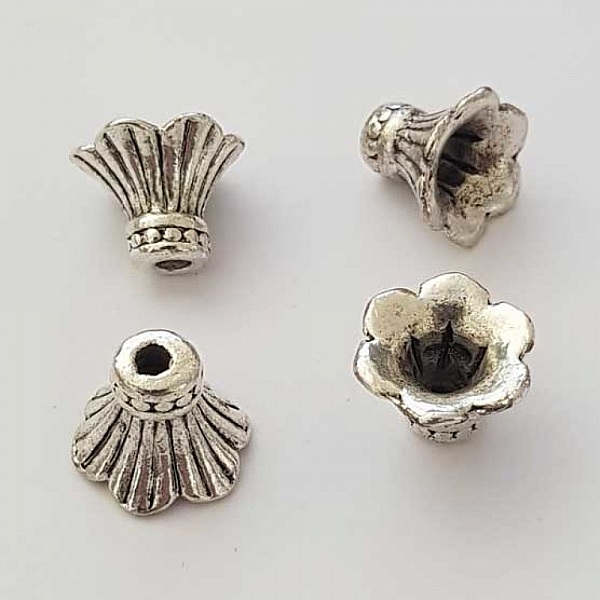 Kalottenspitze Sch&uuml;ssel Nr. 12 Silber