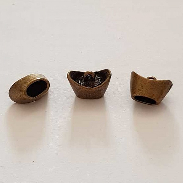 Embout &agrave; coller N&deg;04-2 Bronze 9 x 14 mm