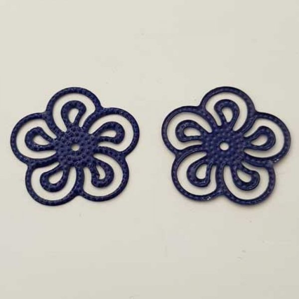 Estampe N&deg;03 Rosace Marine 25 mm