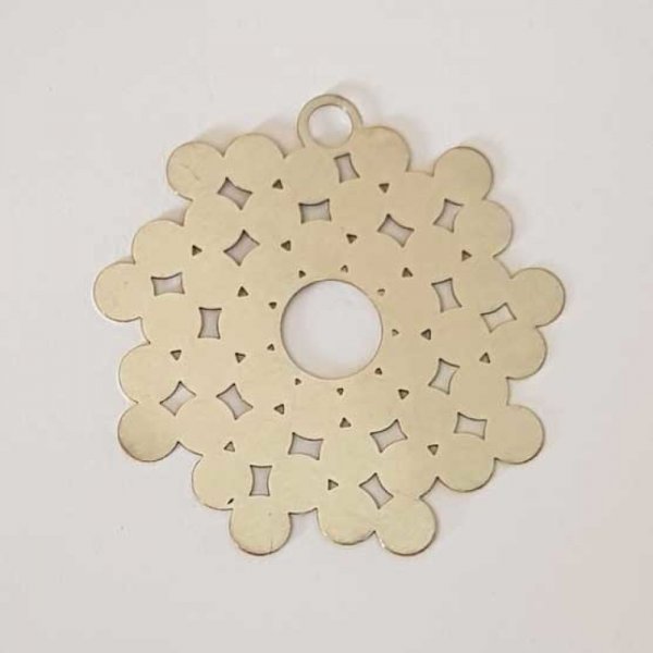 Estampe N&deg;20 Rond 42 mm Argent