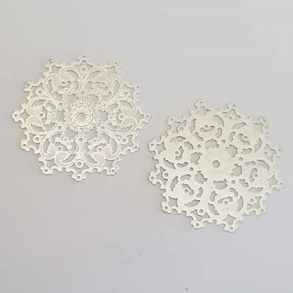 Estampe N&deg;32 Rond 27 mm Argent