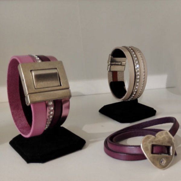 Verschluss 06 mm f&uuml;r die Herstellung von Lederarmb&auml;ndern.