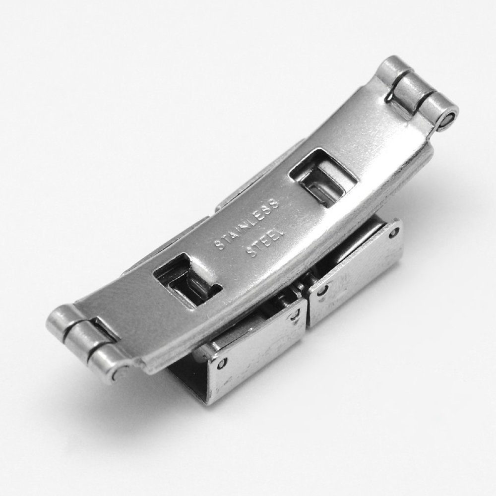 Clipverschluss Kralle für Leder 10 mm breit N°02
