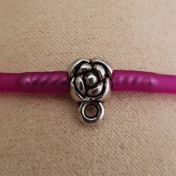 Verschluss f&uuml;r Pvc-Schnur Hohl 3 mm