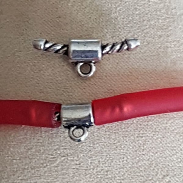 Verschluss f&uuml;r Pvc-Kabel Hohl 5 mm