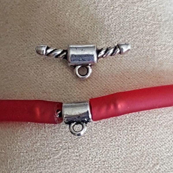 Verschluss f&uuml;r Pvc-Kabel Hohl 5 mm