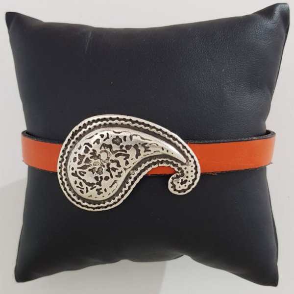 Verschluss im G&uuml;rtelstil f&uuml;r 10-mm-Leder aus Zamak