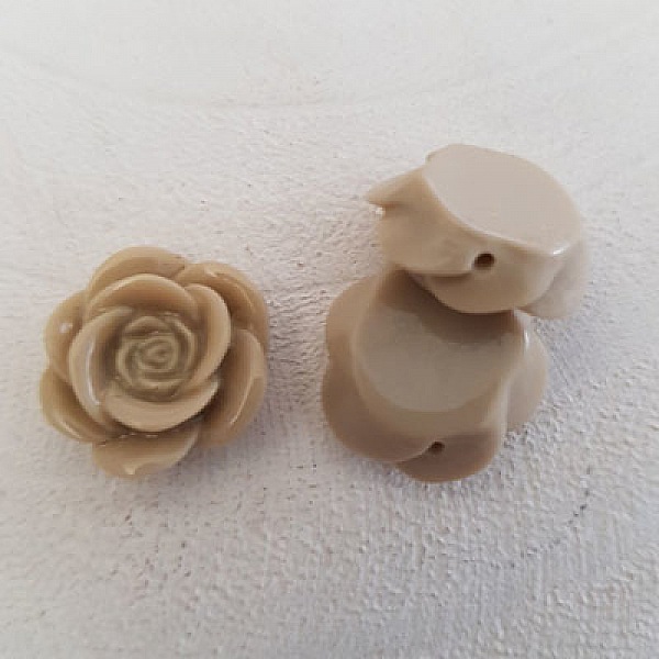 Blume Synthetisch 17 mm N&deg;04-14 Dunkelbeige
