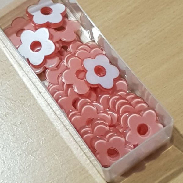 Synthetische Blume 27 mm Rosa