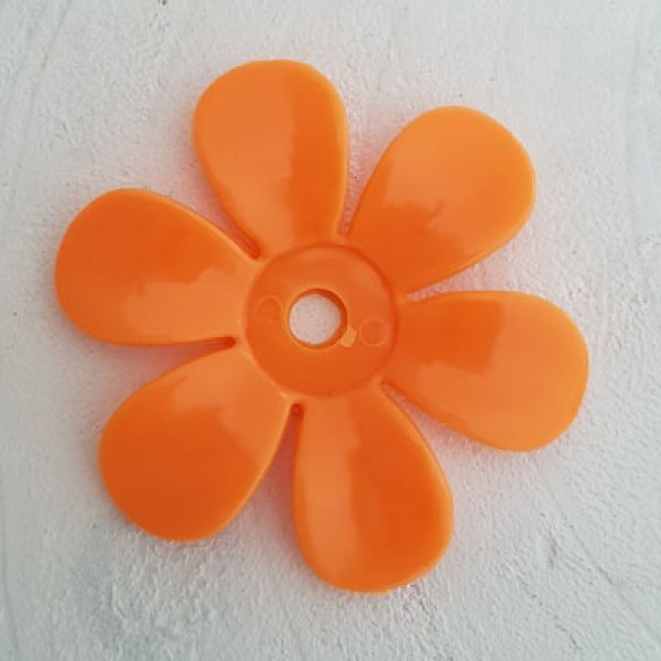 Synthetische Blume Nr. 01 Orange
