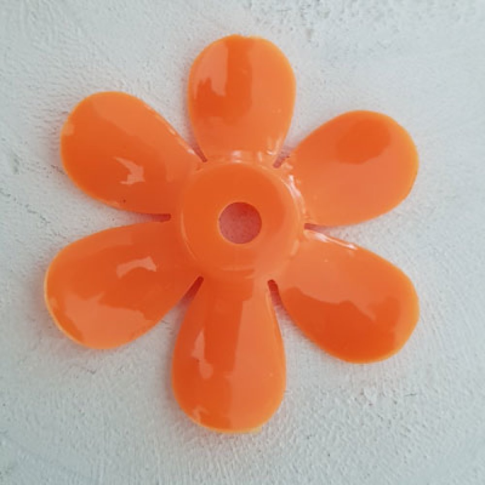 Synthetische Blume Nr. 01 Orange