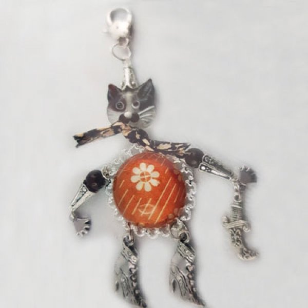 Kit Poup&eacute;e Porte Cl&eacute; Max le Chat N&deg;02