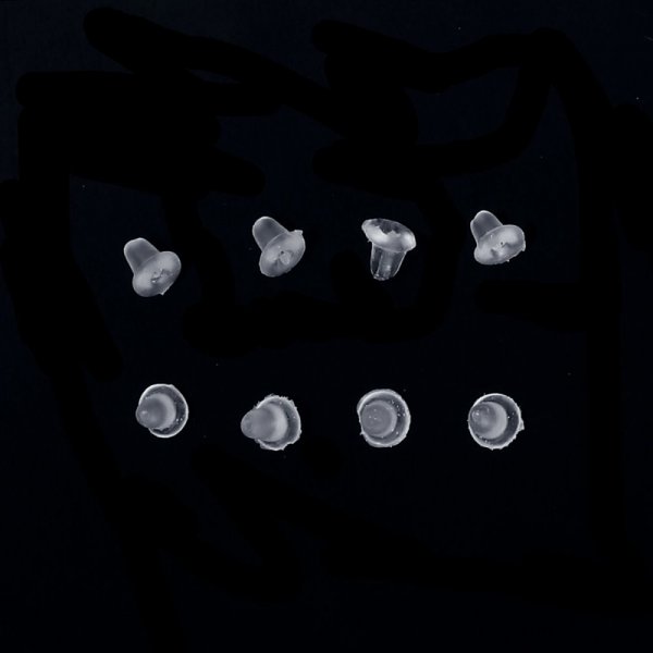 Lot de 1000 embouts N&deg;06 (soit 500 paires) pour boucle d'oreille.